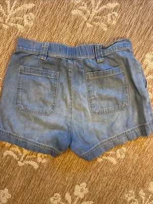 Old navy Denim High-Rise Casual Shorts - Light Blue thumbnail 3