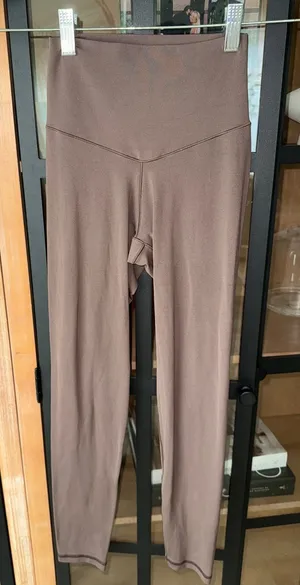 Aerie offline leggings high rise relic brown espresso workout thumbnail 1