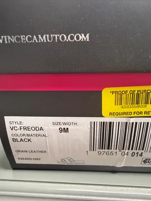 Vince Camuto Freida Black Leather Double Buckle Slide Mules thumbnail 9