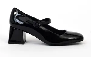 JB Martin Women's Purple Patent Mary Jane Heels thumbnail 1