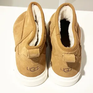 UGG Alameda Mini Boot Chestnut Fur‎ Lined Size 8 NEW thumbnail 4