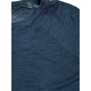 Zara‎ Womens Navy Blue Bodycon Stretchy Casual Midi sz Small thumbnail 7