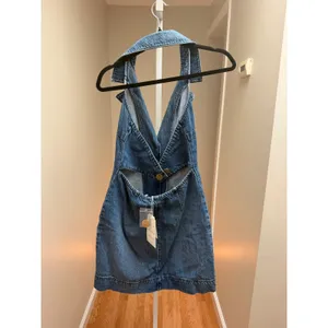 NEW Show Me Your MuMu Darien Dress Denim Mini size XS thumbnail 7