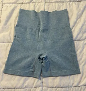 Blue Stretch Bike Shorts Athletic Wear Sport Women's Small thumbnail 1