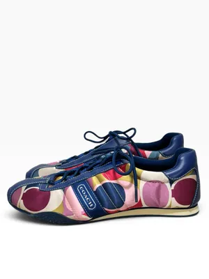 Coach "Kirby" Multi-Color Pop C Print Sneaker (Size 10M) thumbnail 2