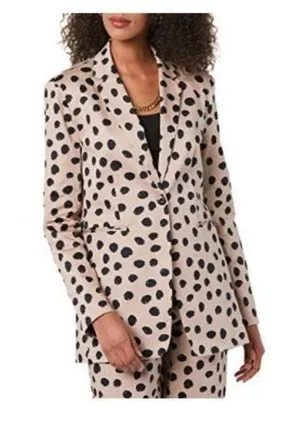 NEW TEREA Women's Catalina Blazer XL Tan thumbnail 1