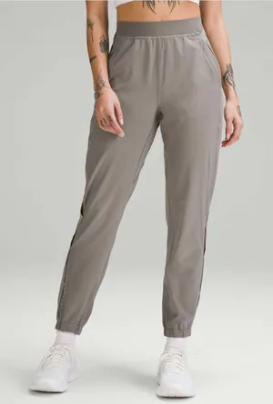 Lululemon Adapted State High-Rise Jogger Airflow Carbon Dust Size 12 Athletic thumbnail 1