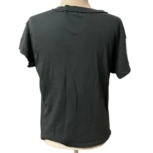 Daydreamer "The Police" Graphic Band Tee, Distressed Raw-Edge, Black, Size M thumbnail 3