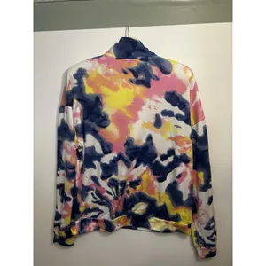 Bobbie Brooks XL Colorful Abstract Half Zip Pullover Stretch Women’s Top Lounge thumbnail 15