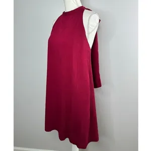 Elliatt Unwrapped‎ Bow Halter Dress Small Backless Sleeveless Party Cocktail Red thumbnail 7