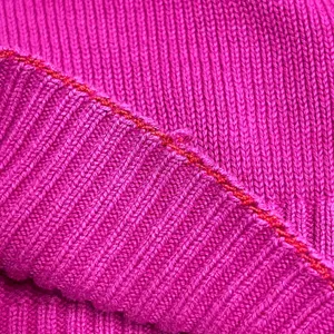 Vintage Lions Pride Magenta Pink Crewneck Sweater Made in USA Women Large Knit‎ thumbnail 6