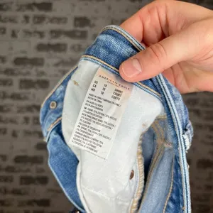 American Eagle | women mom jean short distressed denim thumbnail 2