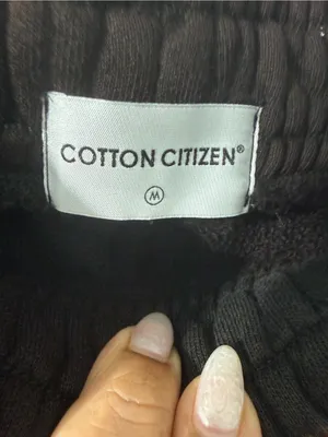 Cotton Citizen Women's Black Tie Dye Jogger Sweatpants Size Medium thumbnail 3