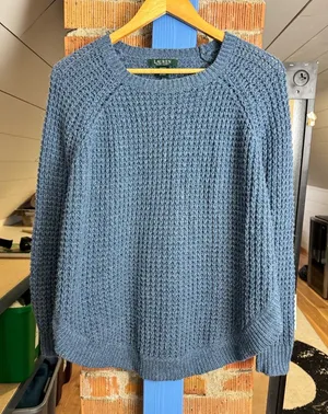 Lauren Ralph Lauren Waffle Knit Sweater thumbnail 1