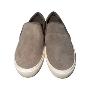 UGG Jass Grey Suede Slip-On Platform Sneakers 1106545 Womens 7 thumbnail 4