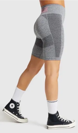 Gymshark Charcoal Mark/Pink Flex Shorts thumbnail 2