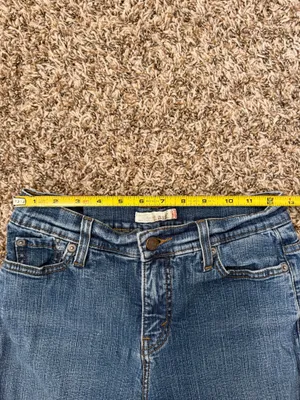 Levi’s 512 Women’s Perfectly Slimming Bootcut Jeans Mid Rise Size 6 Medium thumbnail 6