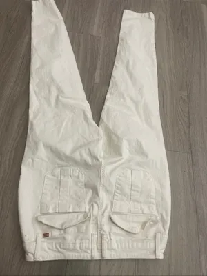 1822 Denim Off-White Straight-Leg Pants thumbnail 3