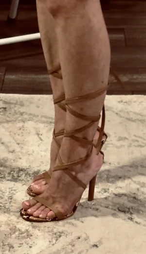 Boutique Tie-Up Stilettos thumbnail 1
