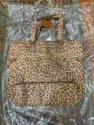 Neiman Marcus Leopard Print Large Tote Bag Women’s Brown New With Tags thumbnail 3