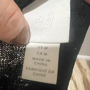 H&M black short sleeve button up cardigan thumbnail 5