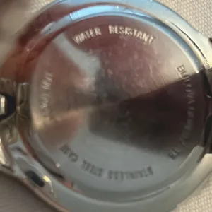 Bulova Ladies Silver Tone Quartz Watch Roman Numerals Stainless‎ Steel thumbnail 5