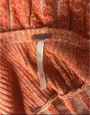 Free People Coral Long Duster Cardigan thumbnail 7