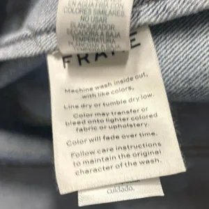 Frame‎ Studded Denim Jacket Size Small thumbnail 9
