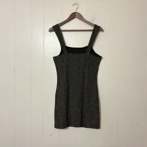 Free People Taking Hearts Mini Dress Black Size M Fitted thumbnail 4