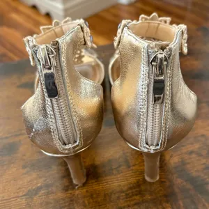 Alex Marie Metallic Embellished Heels thumbnail 4