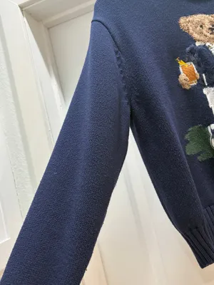 RLX Ralph Lauren Knit Bear Sweater XS thumbnail 3
