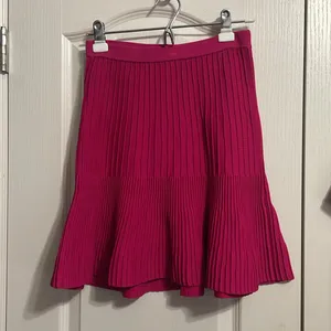 Cut25‎ by Yigal Azrouel Pink Techno Knit Skirt Preppy Coquette Academia Career thumbnail 2