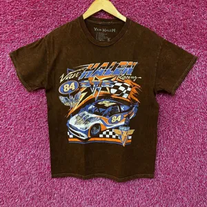 Urban Outfitters Van Halen brown nascar Style Tshirt size small thumbnail 1