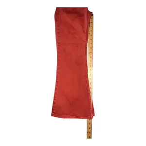 Free‎ People Red/Orange Cropped Flare Jeans, Womens Size 25 thumbnail 7