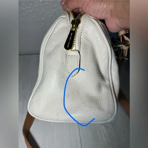 Vintage Michael Kors Cream Satchel with Gold Details thumbnail 9