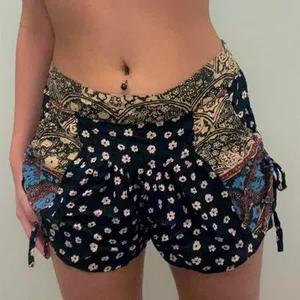 Altar'd State Grunge Boho Floral Shorts thumbnail 1