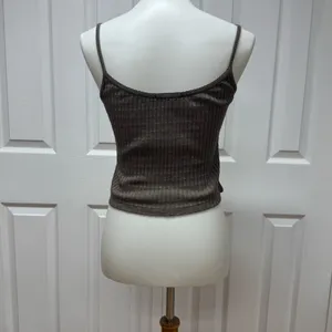 Brandi Melville Brown Skylar Bow Tank Top - One Size.‎ thumbnail 8