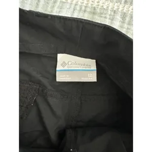 New Columbia PFG Omni Shade UPF50 Women's Aruba Roll Up Snap Pants Black 12 thumbnail 5