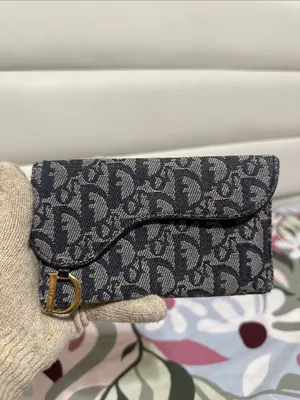 Christian Dior Denim 'Saddle' Wallet thumbnail 12