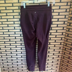 Old Navy Cozecore Burgundy Joggers‎ Size Small thumbnail 2