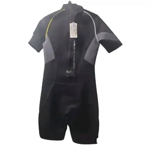 Zcco Men's Size L Shorty Wetsuit Swimwear Swimwear‎ Dark Gray thumbnail 5
