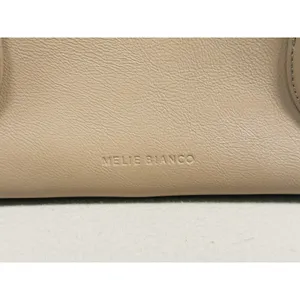 Melie Bianco Tilda Vegan Leather Shoulder Bag Beige Tan Minimalist Old Money thumbnail 5