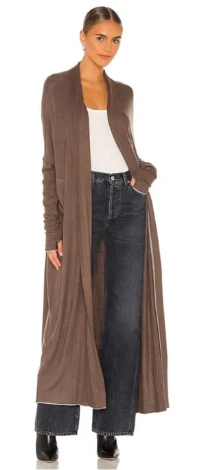 Intimately Free People Warm Up Cardi In Serene Smoke thumbnail 1
