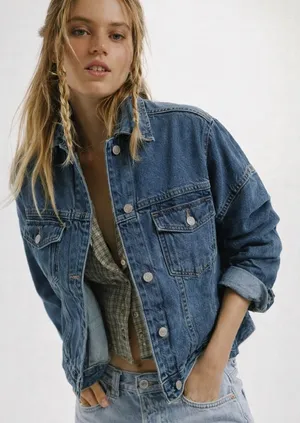 Banana Republic Classic Denim Jacket Medium Wash Size M thumbnail 1