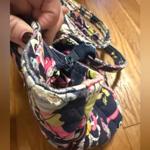 Vera Bradley Ribbons Pattern RETIRED  Mandy Tote/Purse thumbnail 4