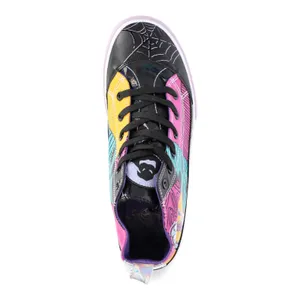 Disney Womens Sneakers Size 8 Black Purple Nightmare Before Christmas High Top thumbnail 6