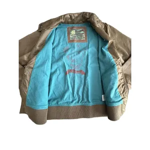 B By‎ Burton Nylon Jacket Womens Size M Lined Full Zip Heavy Comfort Brown #X4-5 thumbnail 9