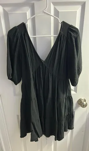 Aerie black dress thumbnail 1