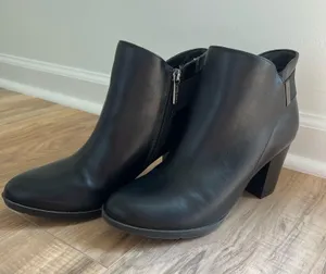 Anne Klein Black Ankle Boots thumbnail 1