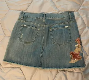 Old Navy VINTAGE Y2K Denim Skirt thumbnail 3